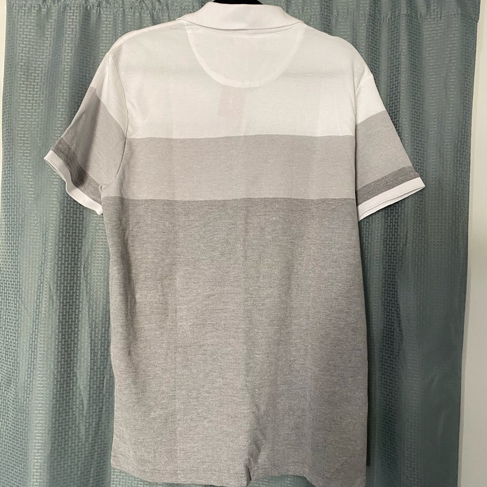 GUESS Factory Reeves Johnny Color-Block Polo - Picture 3 of 4